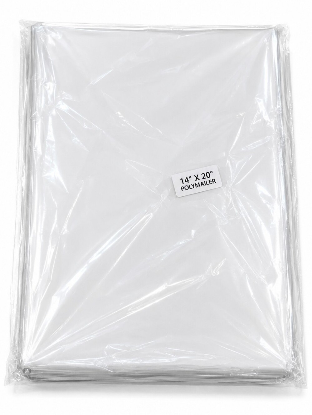15 XL Clear Self-Seal Poly Bags 14x20 + 1 Surprise Jewelry GWP - Picture 2 of 3